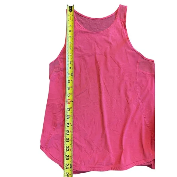 Lululemon Sculpt Tank With Mesh Racerback Pink 6/8 - Picture 4 of 6